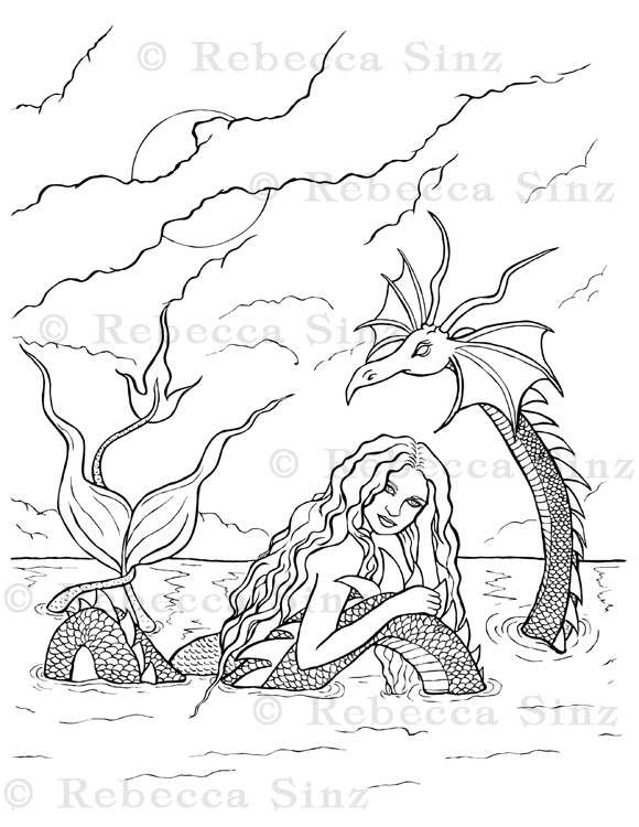 150+ Creepy Gothic Coloring Pages 168