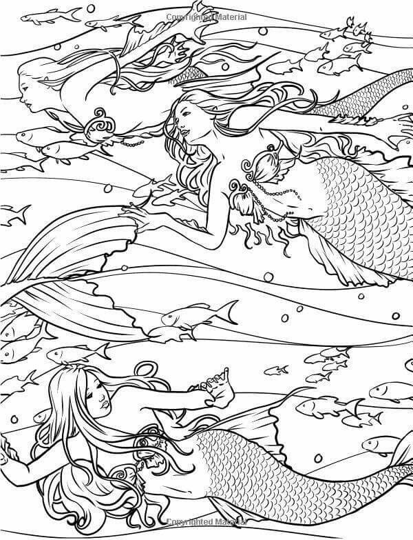 150+ Creepy Gothic Coloring Pages 171