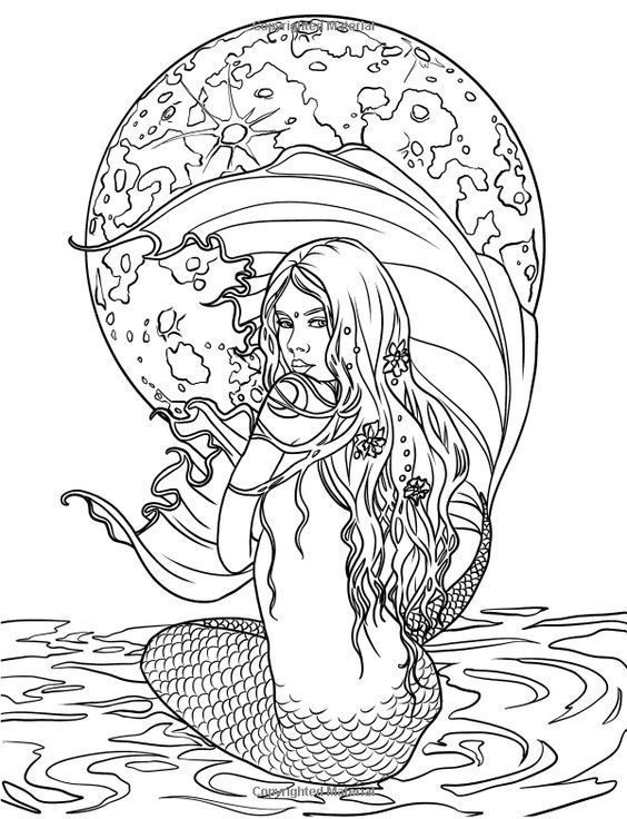 150+ Creepy Gothic Coloring Pages 184