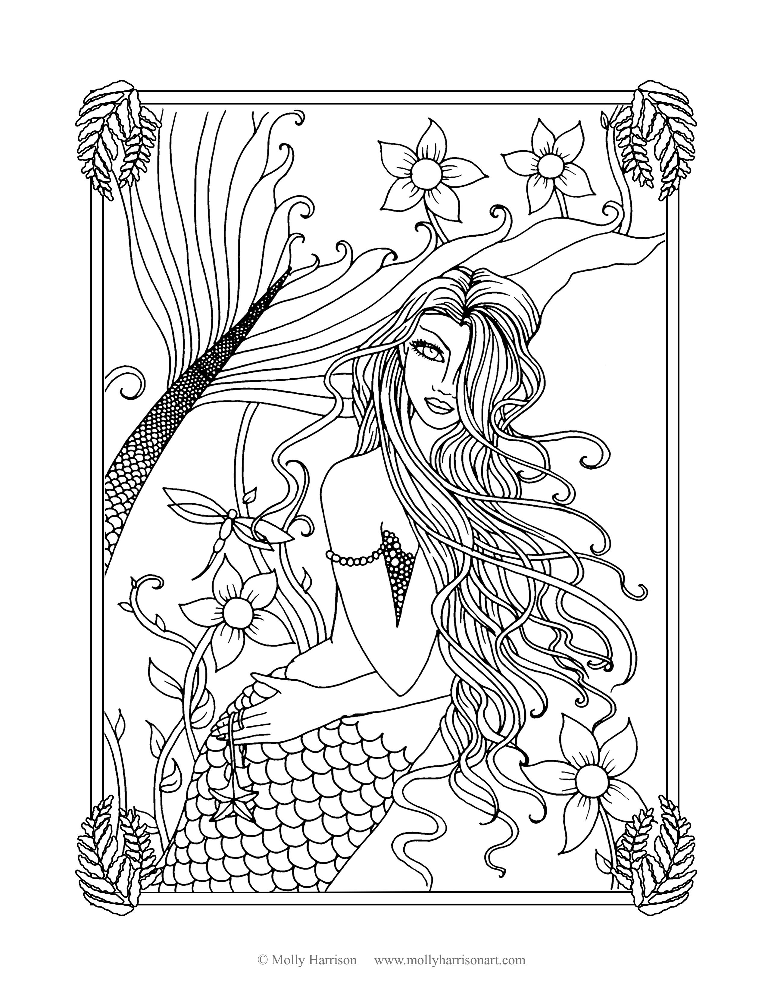 150+ Creepy Gothic Coloring Pages 188