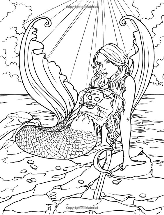 150+ Creepy Gothic Coloring Pages 192