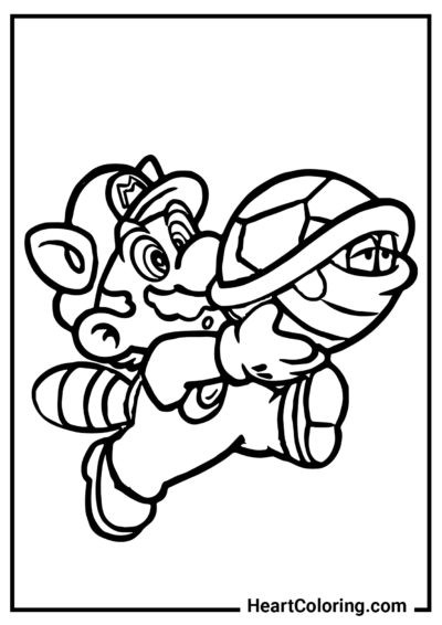 150+ Fun and Free Mario Coloring Pages for Kids 108