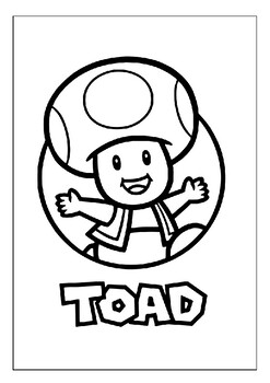 150+ Fun and Free Mario Coloring Pages for Kids 109