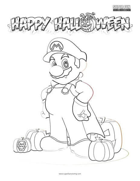 150+ Fun and Free Mario Coloring Pages for Kids 113