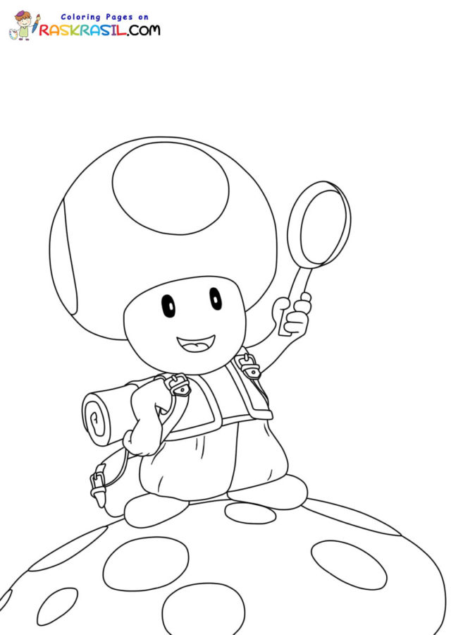 150+ Fun and Free Mario Coloring Pages for Kids 12