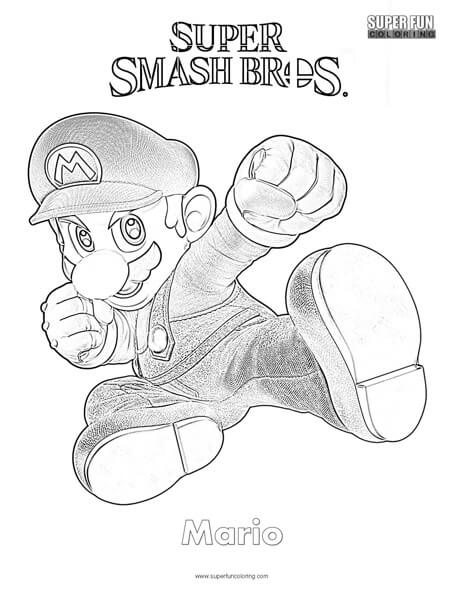 150+ Fun and Free Mario Coloring Pages for Kids 149