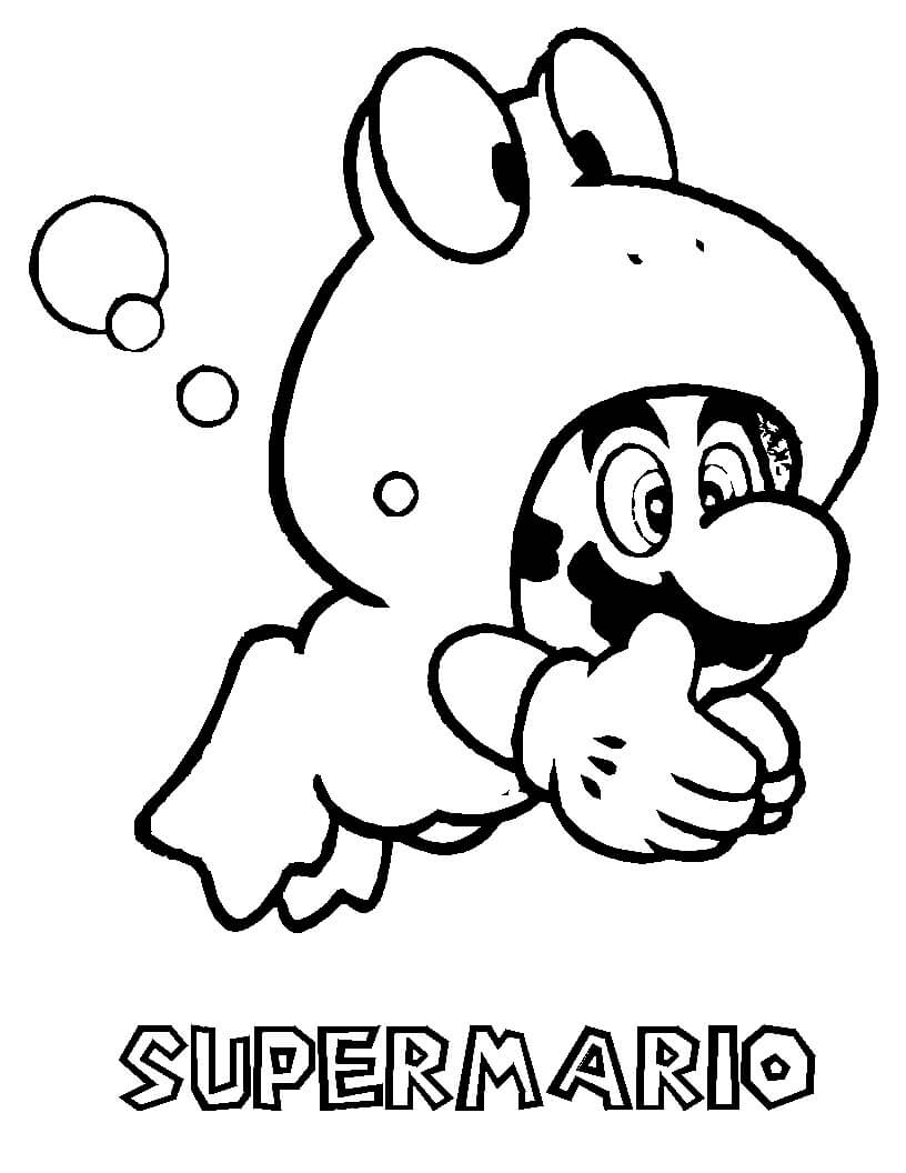 150+ Fun and Free Mario Coloring Pages for Kids 15