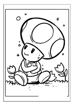 150+ Fun and Free Mario Coloring Pages for Kids 152