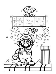 150+ Fun and Free Mario Coloring Pages for Kids 177