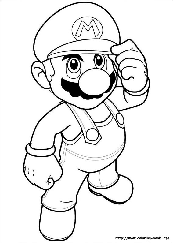 150+ Fun and Free Mario Coloring Pages for Kids 180