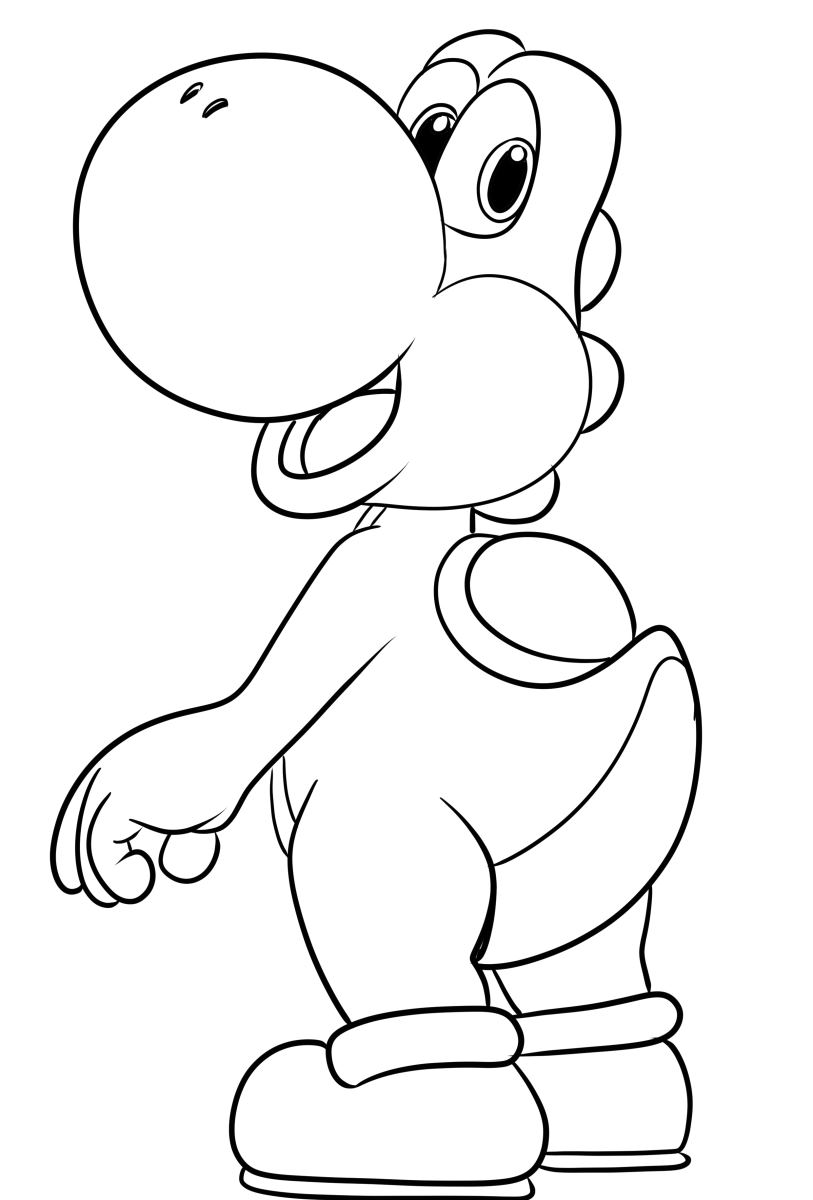 150+ Fun and Free Mario Coloring Pages for Kids 188