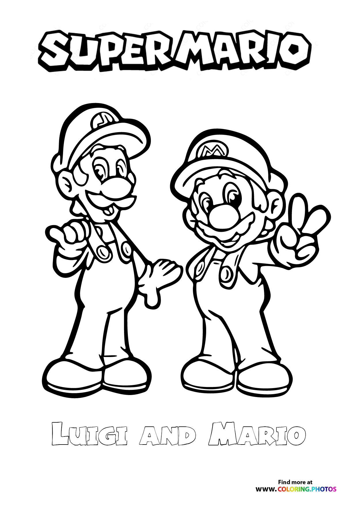 150+ Fun and Free Mario Coloring Pages for Kids 28