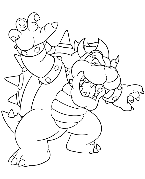 150+ Fun and Free Mario Coloring Pages for Kids 33