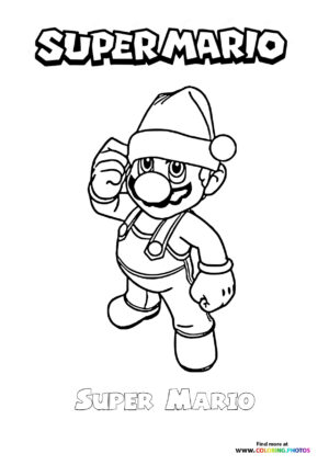 150+ Fun and Free Mario Coloring Pages for Kids 4