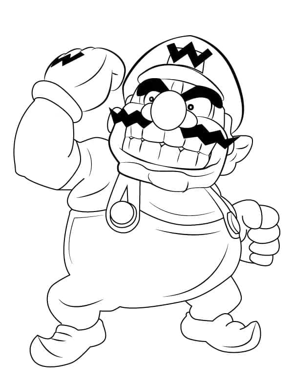 150+ Fun and Free Mario Coloring Pages for Kids 47