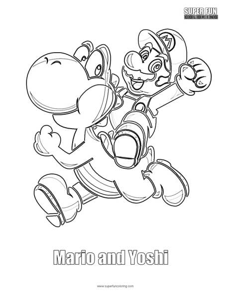 150+ Fun and Free Mario Coloring Pages for Kids 5