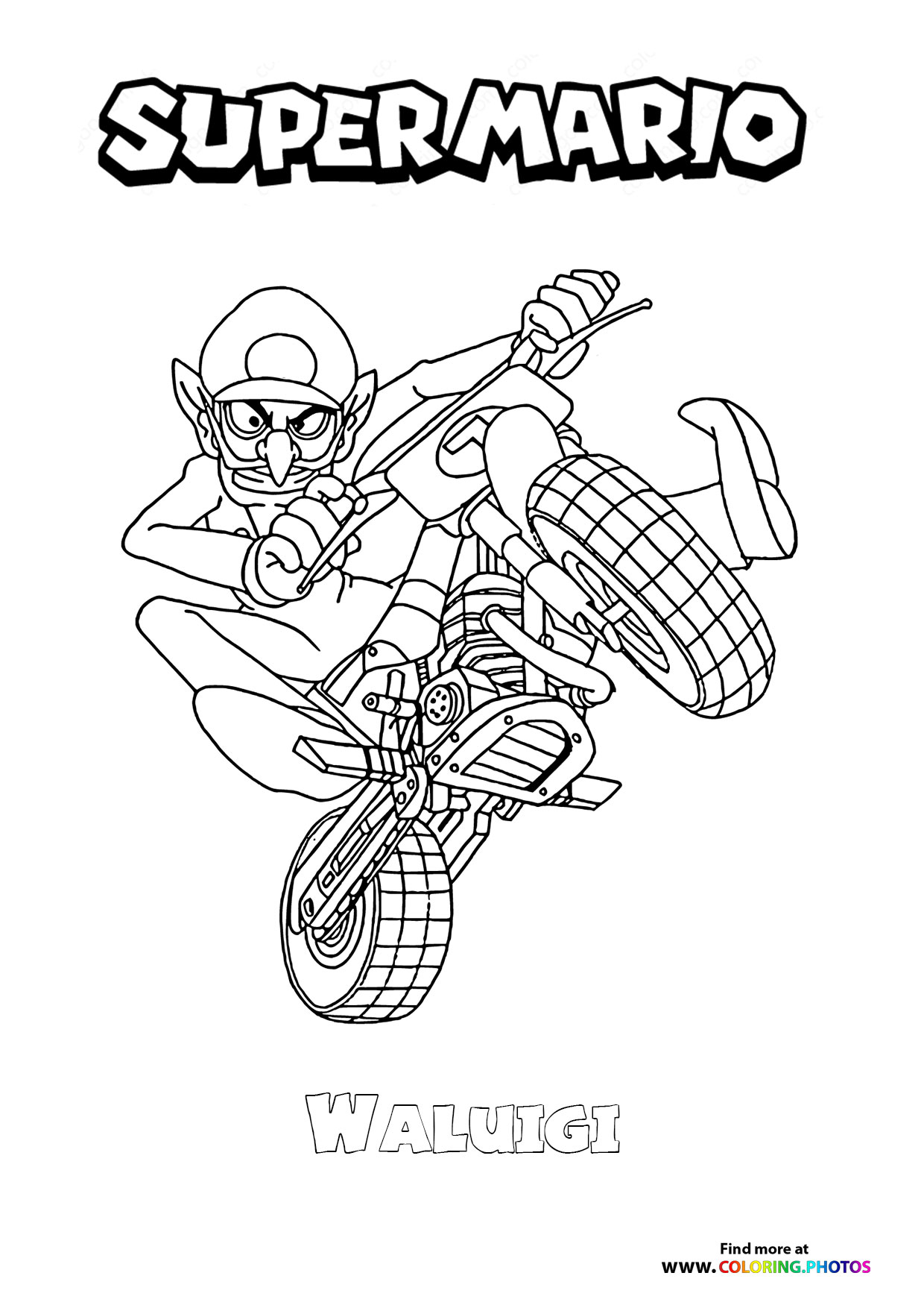 150+ Fun and Free Mario Coloring Pages for Kids 52