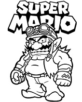 150+ Fun and Free Mario Coloring Pages for Kids 57