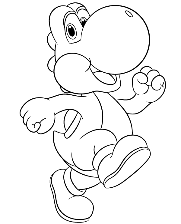 150+ Fun and Free Mario Coloring Pages for Kids 7