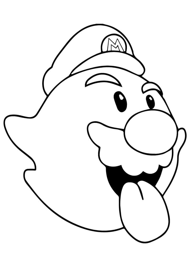 150+ Fun and Free Mario Coloring Pages for Kids 74