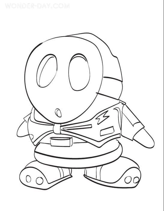 150+ Fun and Free Mario Coloring Pages for Kids 75