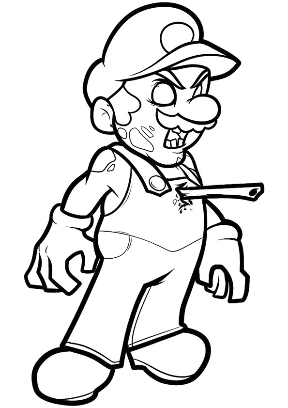 150+ Fun and Free Mario Coloring Pages for Kids 83