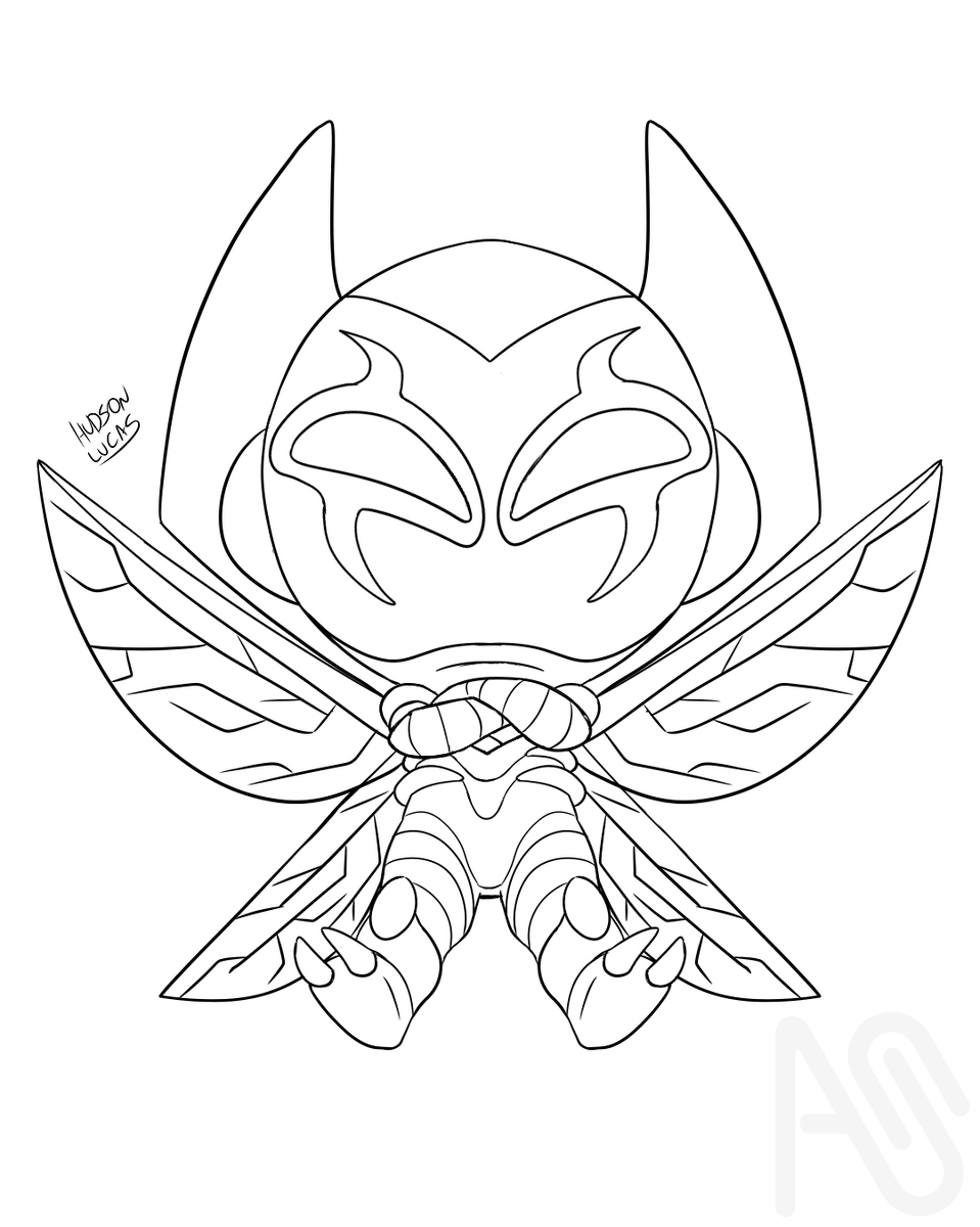 45 Blue Beetle Coloring Pages Free Printables 176