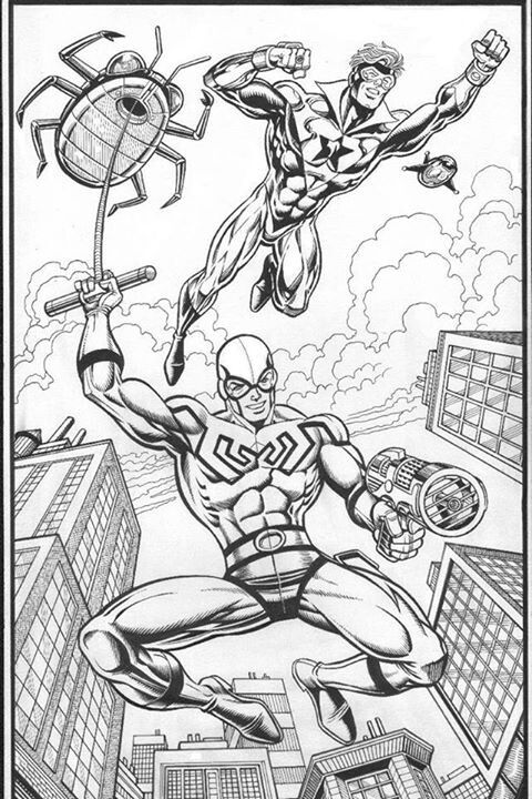 45 Blue Beetle Coloring Pages Free Printables 179