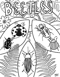 45 Blue Beetle Coloring Pages Free Printables 3