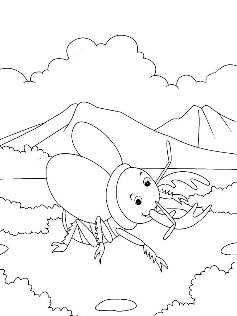 45 Blue Beetle Coloring Pages Free Printables 99