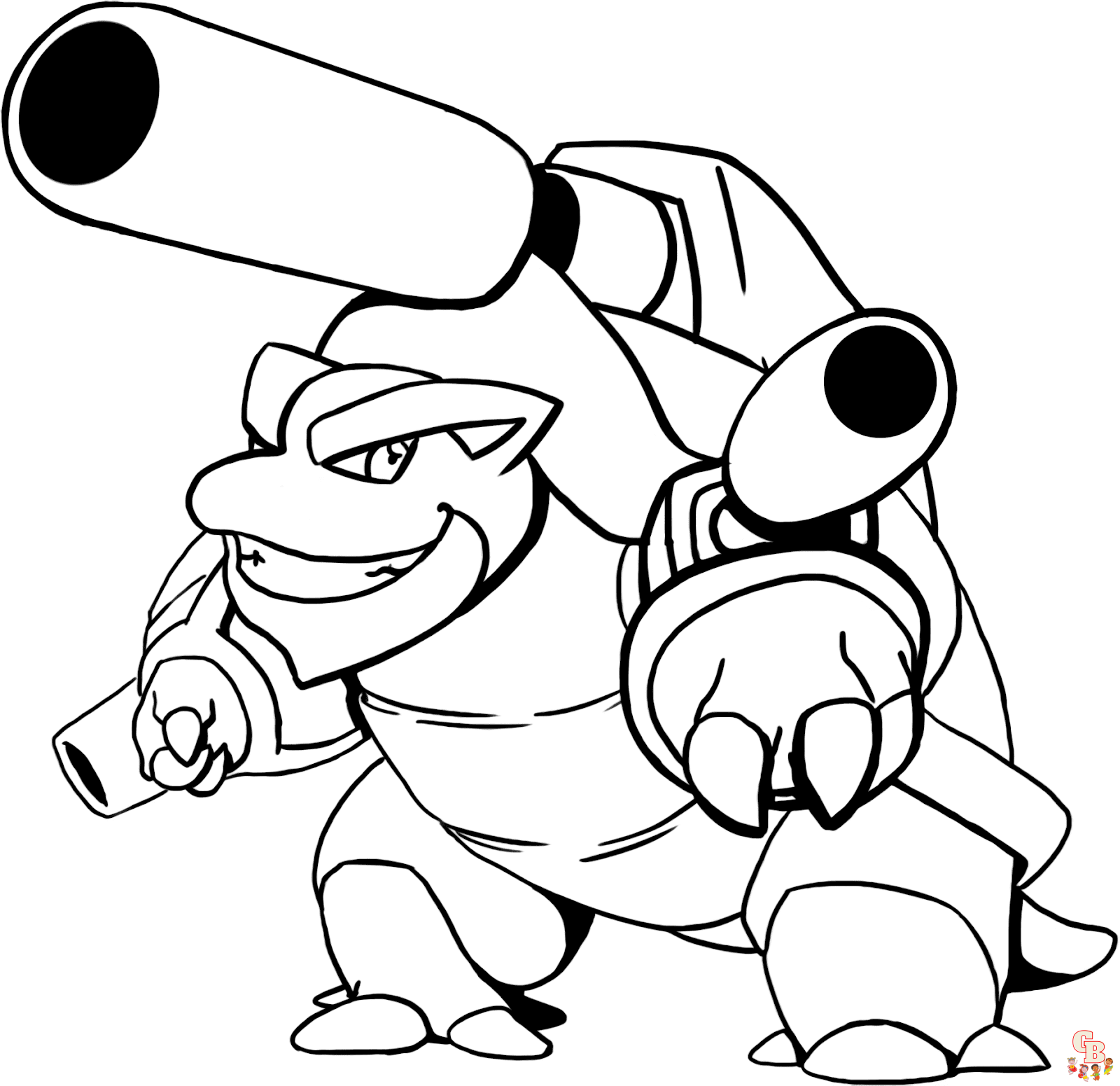 50 Blastoise Pokemon Coloring Pages That Will Blow Your Mind 15