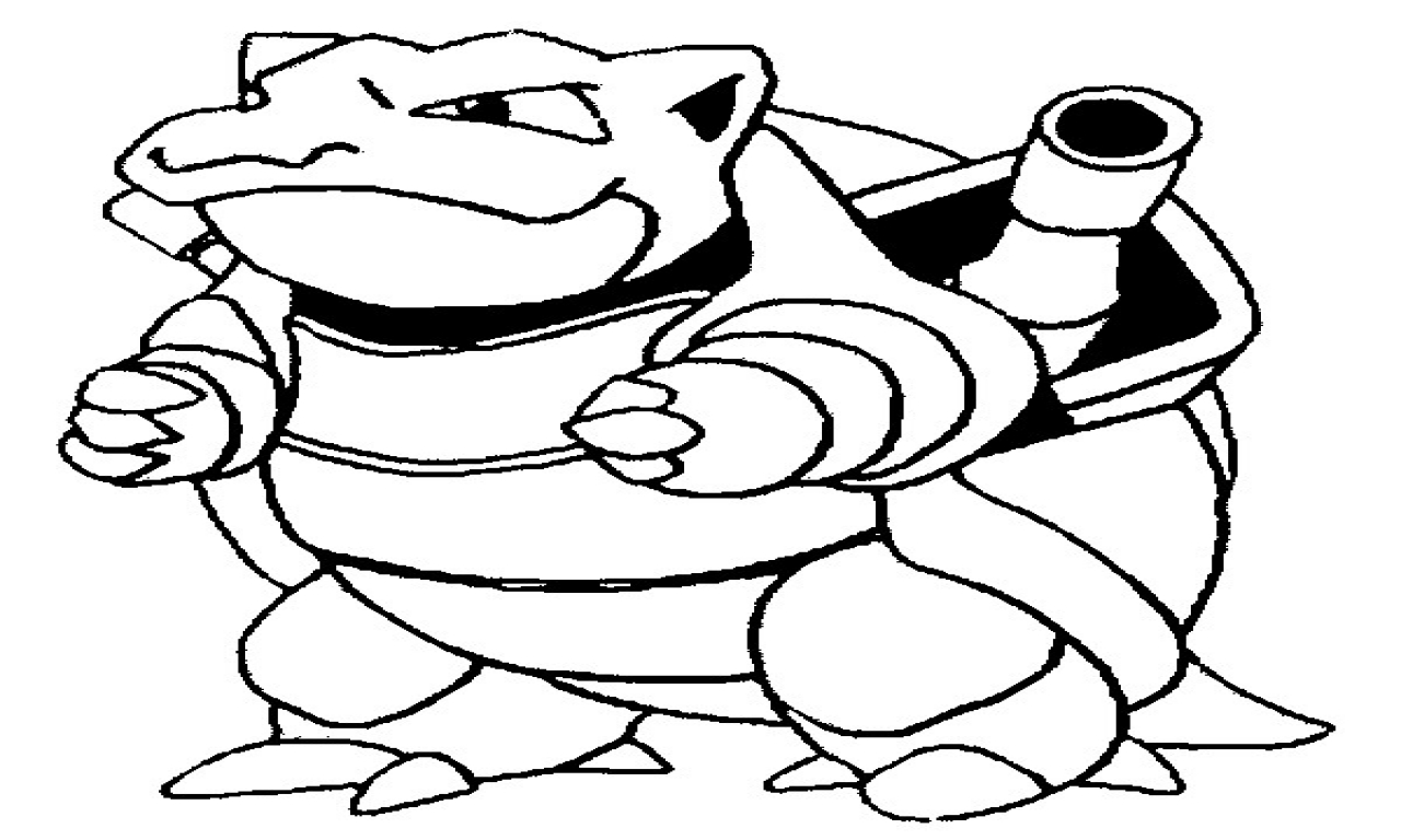 50 Blastoise Pokemon Coloring Pages That Will Blow Your Mind 25