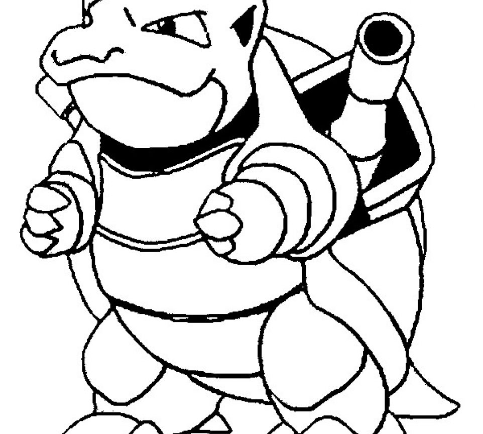 50 Blastoise Pokemon Coloring Pages That Will Blow Your Mind 32