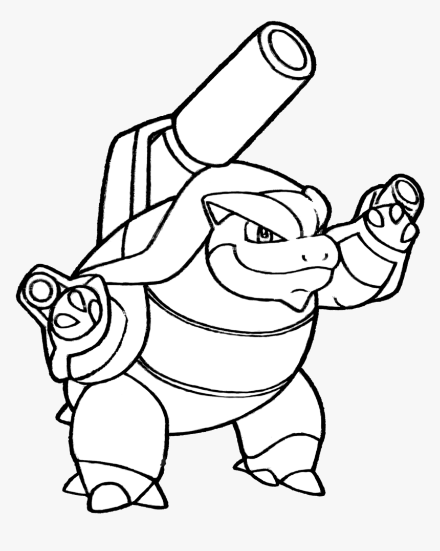 50 Blastoise Pokemon Coloring Pages That Will Blow Your Mind 41