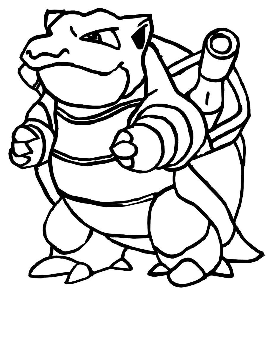 50 Blastoise Pokemon Coloring Pages That Will Blow Your Mind 46