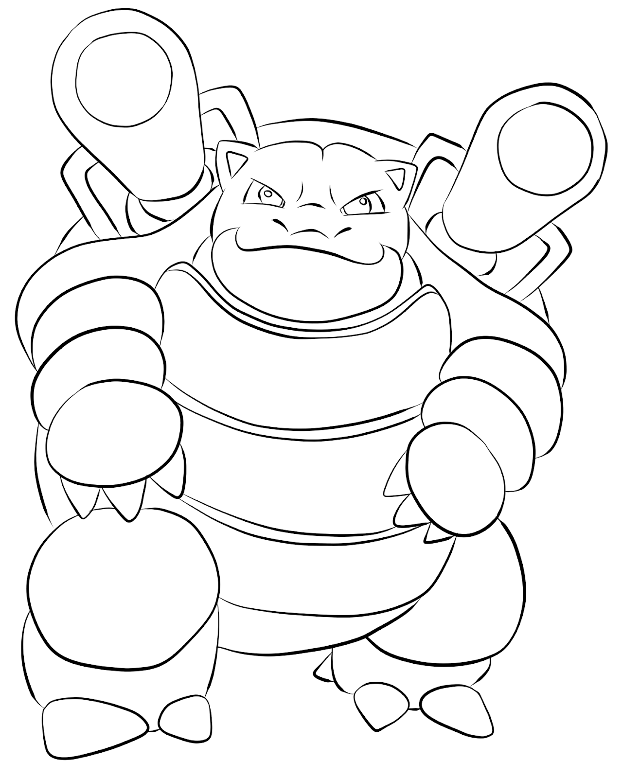 50 Blastoise Pokemon Coloring Pages That Will Blow Your Mind 58