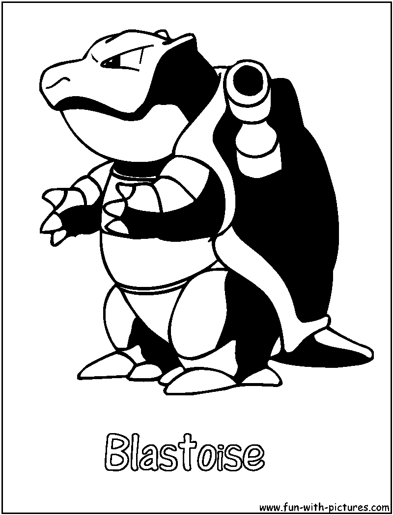 50 Blastoise Pokemon Coloring Pages That Will Blow Your Mind 64