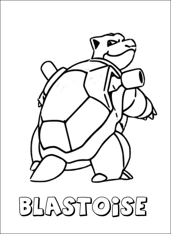 50 Blastoise Pokemon Coloring Pages That Will Blow Your Mind 82