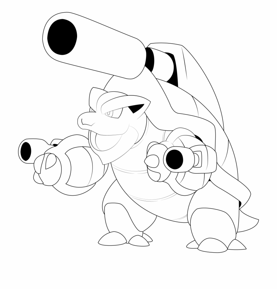 50 Blastoise Pokemon Coloring Pages That Will Blow Your Mind 83