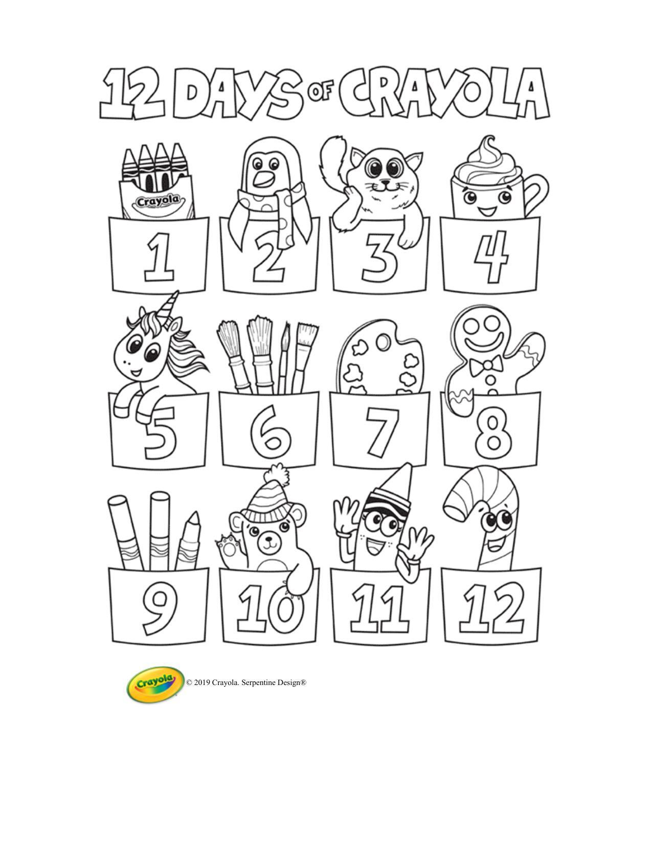 65 Crayola Coloring Pages Free Printable 104