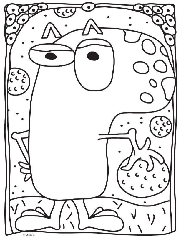 65 Crayola Coloring Pages Free Printable 15