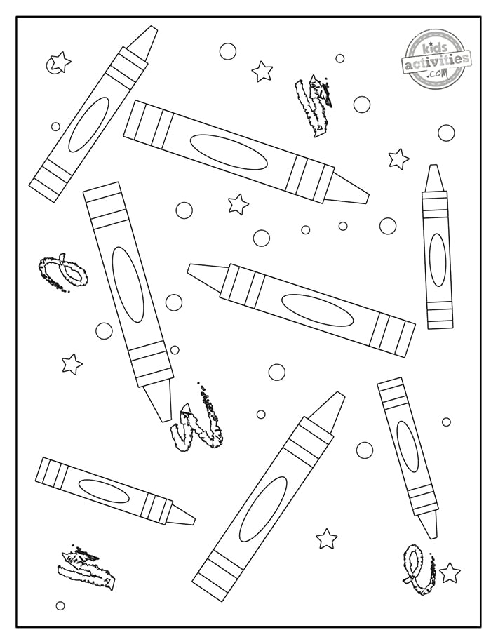 65 Crayola Coloring Pages Free Printable 154