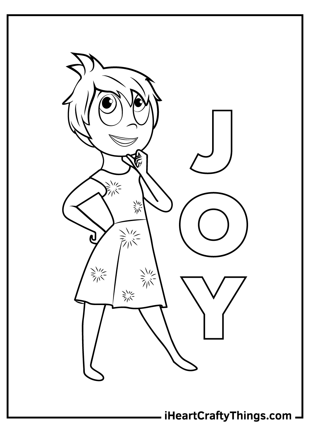 65+ Joy Coloring Page for Kids 161