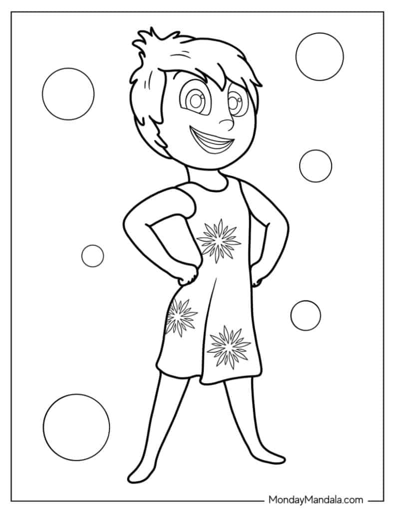 65+ Joy Coloring Page for Kids 165