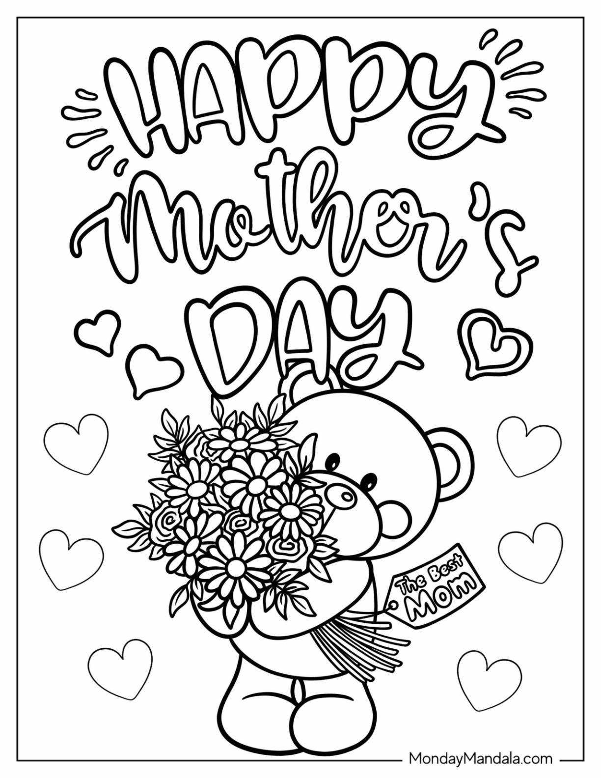 65+ Joy Coloring Page for Kids 44