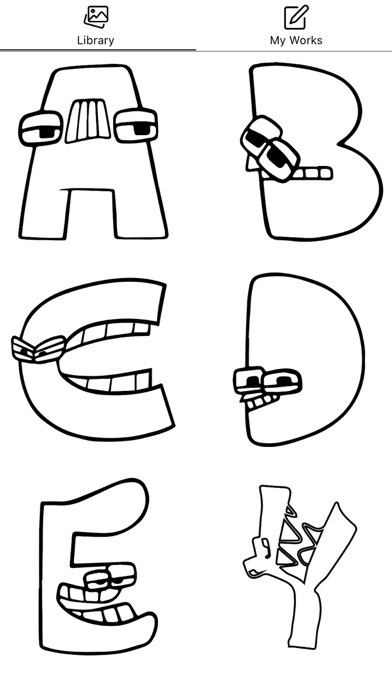 Alphabet Lore Coloring Pages A-Z 10