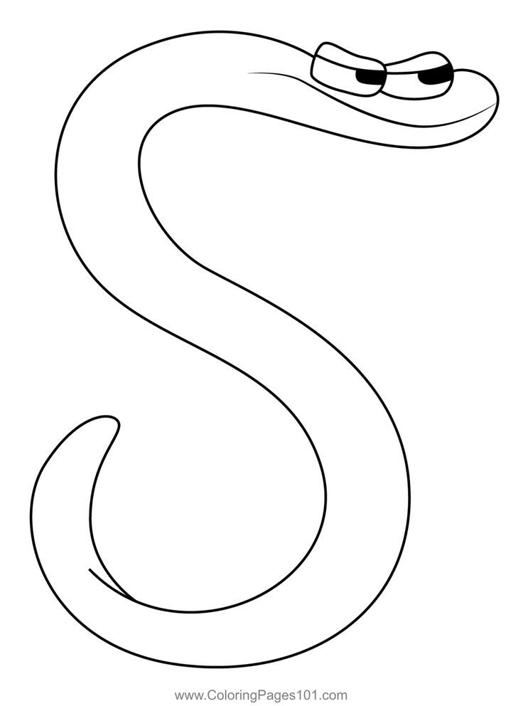 Alphabet Lore Coloring Pages A-Z 115