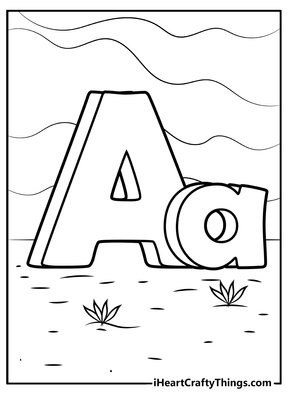 Alphabet Lore Coloring Pages A-Z 16