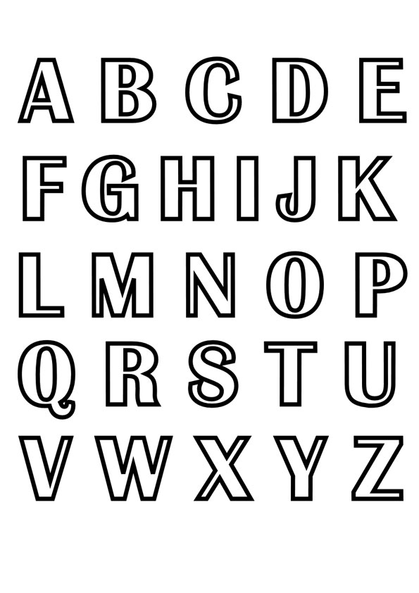 Alphabet Lore Coloring Pages A-Z 34