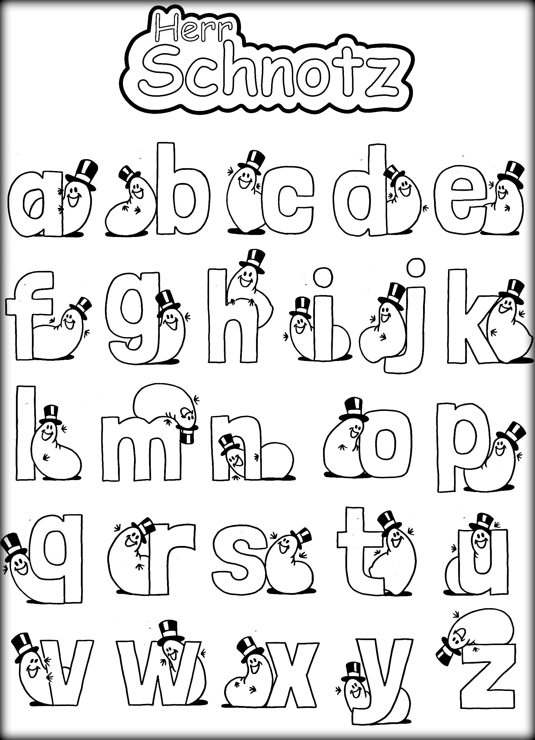 Alphabet Lore Coloring Pages A-Z 41